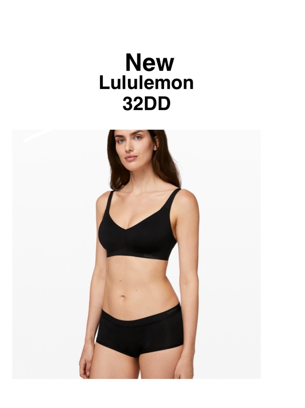 New Lululemon Like Nothing Bra Black⭐️⭐️⭐️⭐️
